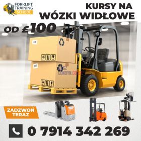 Zdobądź Certyfikat na Wózki Widłowe Już od £100!