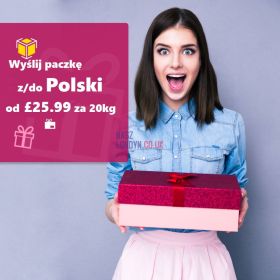 Tanie Paczki z/do Polski od £25.99 za 20kg